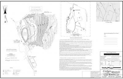 Typical Topographic Plan, Gravel pit Reclaimation